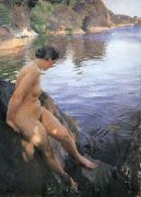 Anders Zorn Unknow work 100 Sweden oil painting artist
